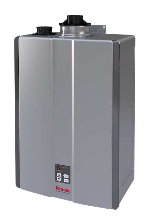 Product image of Rinnai RU160 tankless water heater