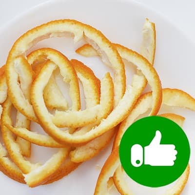 orange peels for garbage disposal